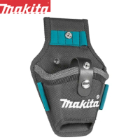 Makita E-15176 Impact Driver Holster Universal L/R Handed Leather Drill Bit Bracket Elastic Ring Electrical Bag