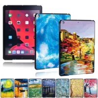Paint Print Shell Tablet Case for Apple IPad Air 1 2 3 4 5/IPad 2 3 4/iPad 5th/6th/7th/8th/9th/Mini 1 2 3 4 5/Pro 11"/10.5"/9.7"