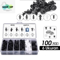 【100Pcs】Baut Rivet Mobil / Universal Klip Bumper Baut / Baut Rivet