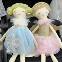 Doll Angel Puppet Flower Fairy Ballet Long Legged Puppet Family Toy Girl Baby Birthday Gift Holiday Gift