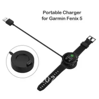USB Charging Dock Cable Fast Charger For Garmin Fenix 5/5S/5X Plus 6/6S/6X Venu Vivoactive 4/3 945 245 45 Quatix 5 Sapphire 1m