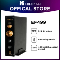 HIFIMAN EF499 DAC/Amplifier/Headphone Stand with Support for Streaming Media and R2R DAC