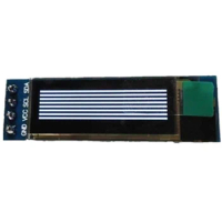 0.91'' Inch OLED Display Module I2C IIC Interface Withe Color 128*32 Dot Matrix 128x32 SSD1306 Driver For DIY