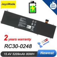RC30-0248 Laptop Battery For Razer Blade Stealth 15 2018 2019 RTX 2070 Max-Q RZ09-02386 RZ09-02385W71-R3W1 RZ09-0288 RC30 0248