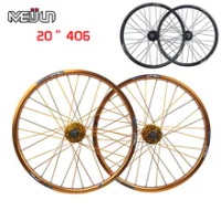 MEIJUN 20"406MTB mountain bike folding bike bicycle wheel disc wheelset XERO hub 21/24/27 speed wheels wheelset