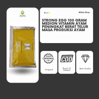Strong Egg 100 Gram Medion Vitamin Ayam Peningkat Berat Telur Masa Produksi Ayam