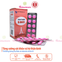 Vitamin 3b Hộp 100 Viên Nén Trivitamin Đ.Y - Bổ Sung Vitamin B3 B1 B6 B12 Giúp Tăng Cường Sức Đề Khá