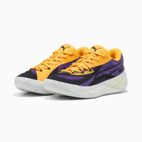 【PUMA】籃球鞋 男鞋 運動鞋 包覆 緩震 湖人隊 All Pro Nitro 黃紫 31039205