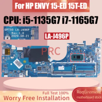 LA-J496P For HP ENVY 15-ED 15T-ED Laptop Motherboard i5-1135G7 i7-1165G7 M20703-501 M20700-601 M20704-601 Notebook Mainboard