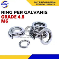 Ring Per Putih M6 Washer Spring