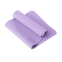 ALEX 伸展彈力帶紫厚度0.5mm (瑜珈繩 健身阻力帶 彈力繩 拉力帶 訓練帶【C-4701】≡排汗專家≡