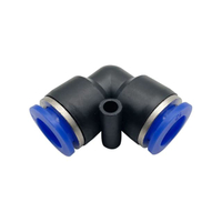 ข้อต่องอ GIANT TECH รุ่น EPV-12 ขนาด 12 มม. สีดำ - น้ำเงิน