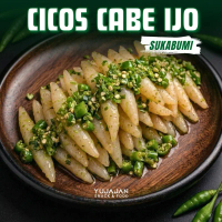 Cicos/Petrik Cabe Ijo Bumbu Seblak 250 Gram & 500 Gram - Chilli Oil & Cabe Bubuk - Dikirim Dari Suka
