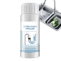 Pipeline Dredging Powder 100g Pipe Cleaner Powder Pipe Cleaner Pipe Dredge Deodorant Drain Clog Remover Toilet Dredge Powder