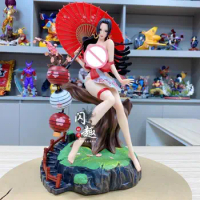 36cm One Piece Boa Hancock Anime Figure Hentai Figures Statue Figurine Pvc Sexy Model Doll Collection Room Decoration Toy Gifts