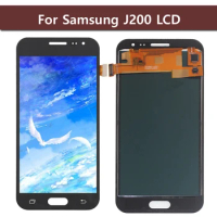 SUPER AMOLED J200 Display Screen For Samsung Galaxy J2 2015 LCD Display Touch Screen Digitizer Assembly Replacement Parts