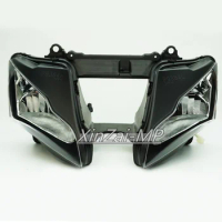 Motorcycle Headlight For Kawasaki Ninja ZX10R ZX-10R ZX 10R 2011-2015 2012 2013 2014 Black Clear Lens Lamp Assembly
