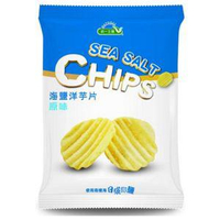 統一生機   海鹽洋芋片(原味)50公克/包