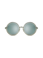 แว่นกันแดดผู้หญิง รุ่น DOLLAR C2 เลนส์ปรอทสีเงิน