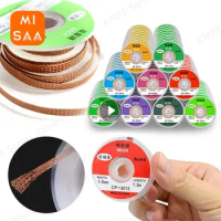 1-3.5mm Desoldering Mesh Braid Tape Copper Welding Point Solder Remover Wire Soldering Wick Tin Lead Cord Flux Soldering Tools