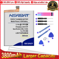 HSABAT 0 Cycle 3800mAh LI3931T44P8H6860 Battery for ZTE Axon M Z999 Z-01K Replacement Accumulator