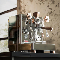 LELIT BIANCA V3 銀色 單孔咖啡機 贈$3280電子秤 半自動咖啡機 義式(110V PL-162T 雙鍋爐 PID 數位溫控)