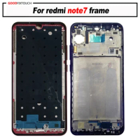 original For xiaomi redmi note 7 Front Bezel Frame Faceplate Housing Case with back cover For redmi note7 back cover