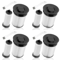 8 PCS Replacement Parts Hepa Filters Compatible for Triflex HX1 Bagless Stick Vacuum Cleaner Accessories