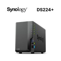 Synology 群暉科技 搭 WD 4TB x2 ★ DS224+ 2Bay NAS 網路儲存伺服器