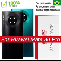 Original Glass Back Housing For Huawei Mate 30 Pro 5G Back Battery Cover Rear Cover Housing Case with Camera Lens Repair Parts