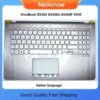 New/org For Asus VivoBook S15-S5300U/F S530 S530U S5300U S5300F Y5100U X530 Palmrest Italian Keyboard upper cover,Golden