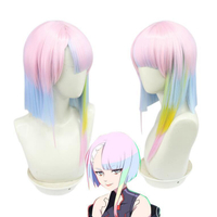 Cyberpunk Edgewalkers cos David c Lucys running outfit cosplay costume in stock Japanese anime styl