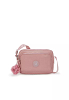 Kipling ABANU M ZIP Glorious Pink Crossbody Bag