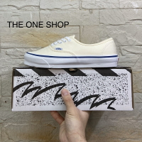 VANS Og Authentic VAULT 米色 米白 藍邊 藍線 VN0A4BV90RD