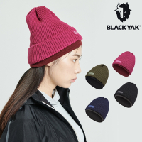 【BLACKYAK】YAK FOLDING保暖編織帽 (洋紅/橄綠/海軍藍/黑色) 冬天必備 毛帽 BYAB2NAE05