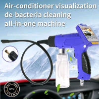 Alat Pembersih Evaporator AC Mobil Lengkap Kamera Display LCD Endoscope