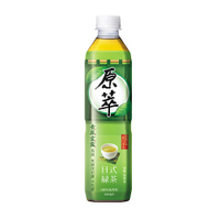 原萃 日式綠茶 無糖 580ml (24入)/箱【康鄰超市】