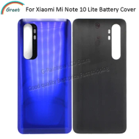 For Xiaomi mi Note 10 Lite Battery Back Cover Door Rear Housing Case Assembly For Xiaomi Note10 Lite M1910F4G Housing