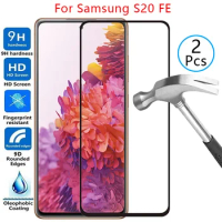 9d screen protector tempered glass case for samsung s20 fe cover on galaxy s20fe s 20 20s ef fan edition 4g 5g phone coque bag