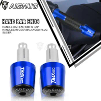 For Yamaha TMAX560 TECH MAX ABS 2019 2020 2021 2022 T-MAX 560 Motorcycle Handle Bar Weight Cap Slider Handlebar Grips Plugs Caps