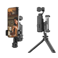 Expansion Bracket Adapter for DJI Osmo Pocket 3 Camera Phone Holder Protector Frame Teleprompter Liv