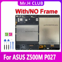 9.7" For Asus ZenPad 3S 10 Z500M P027 Display Touch Screen Digitizer Sensor Tablet Repair Assembly For Asus Z500M LCD With Frame