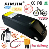 48V 30000mAh Ebike Battery For Hailong Bafang Battery 30ah 750W Lithium Batteries