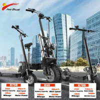 5600W Dual Motor Electric Scooter 80KM/H E Scooter Hydraulic Suspension Foldable Electric Scooters Adults trotinette électrique