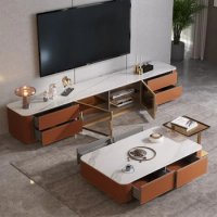 Modern Luxury Tv Cabinet Console Table Media Retro Modern Sectional Holder Movies Cheap Salas Y Sofas Muebles Ofertas Furniture