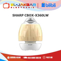Sharp CBOX-X360LW Speaker Bluetooth dengan Suara 360° Real