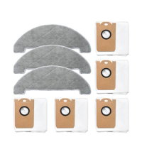For Uoni V980 MAX/PRO Robot Vacuum Cleaner HEPA Filter Mop Cloth Dust Bag Replacement Accessories Spare Parts