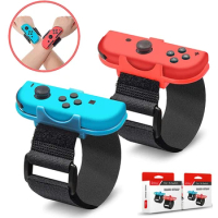 1 Pair Adjustable Game Bracelet Elastic Strap for Nintendo Switch Joy-Con Controller Wrist Dance Band Armband For Switch OLED