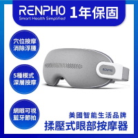 【美國 RENPHO 台灣公司貨】揉壓式眼部按摩器(R-G001)