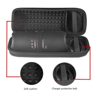 Newest EVA Hard Travel Case for JBL Charge 5 Speaker Carry Storage Case Pouch For JBL Charge5 Bluetooth Speaker Bags (With Belt)